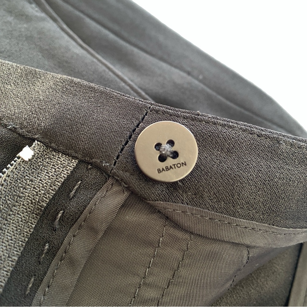 Aritzia Babaton|Premium Japanese Fabric Crepe Drapey Mini Shorts Black Size 00 - Picture 7 of 13